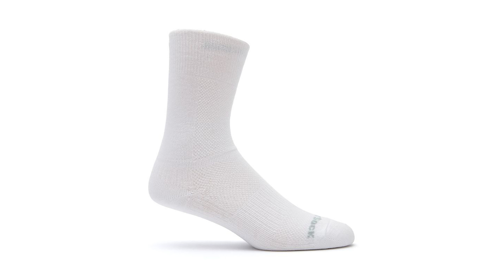 Wrightsock Coolmesh II Crew Unisex Running/Active Socks X-Large AU 12 Mens - White