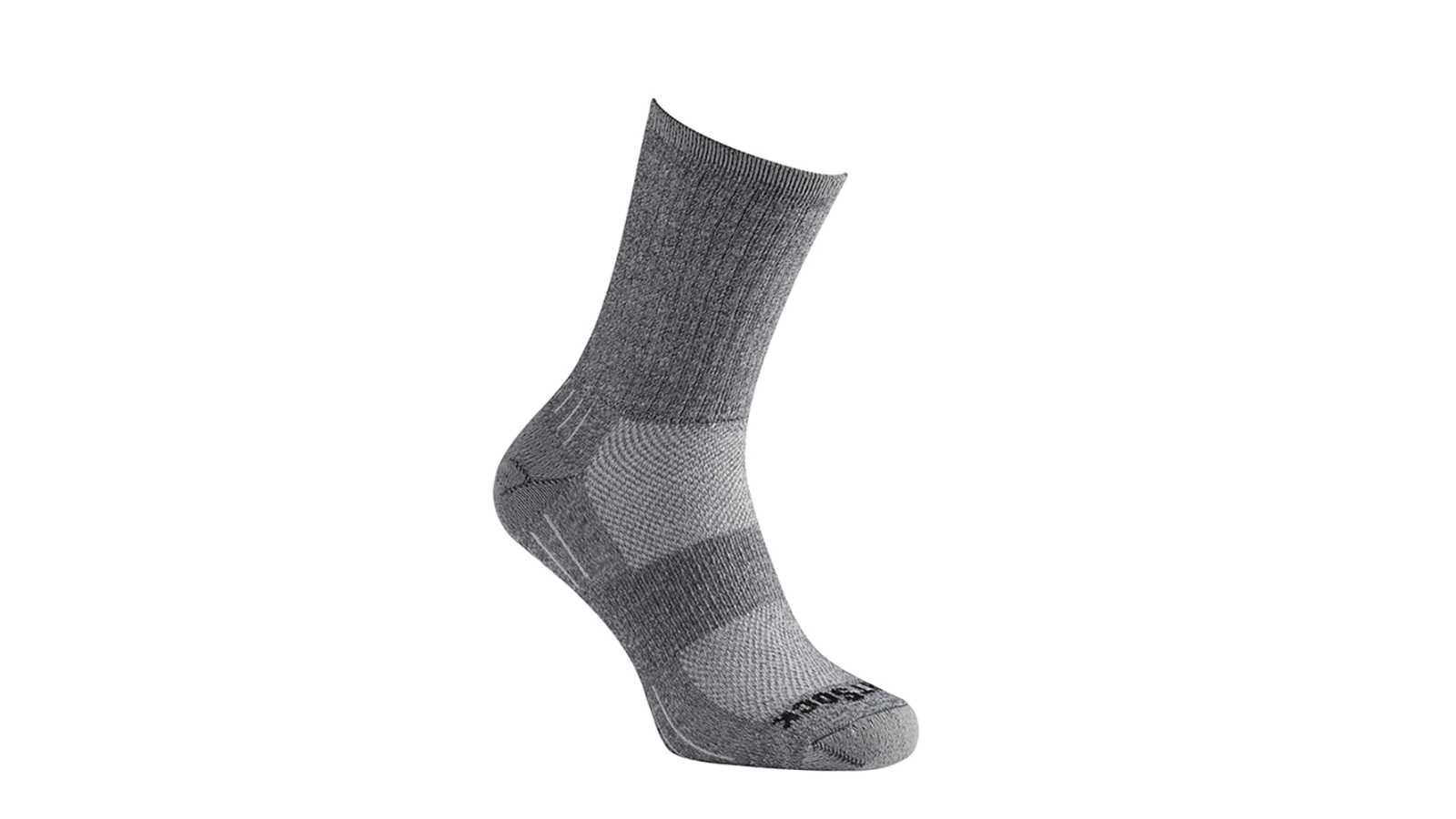Wrightsock Escape Crew Ash Twist Socks - AU 4-7.5 Mens/6.5-9 Womens