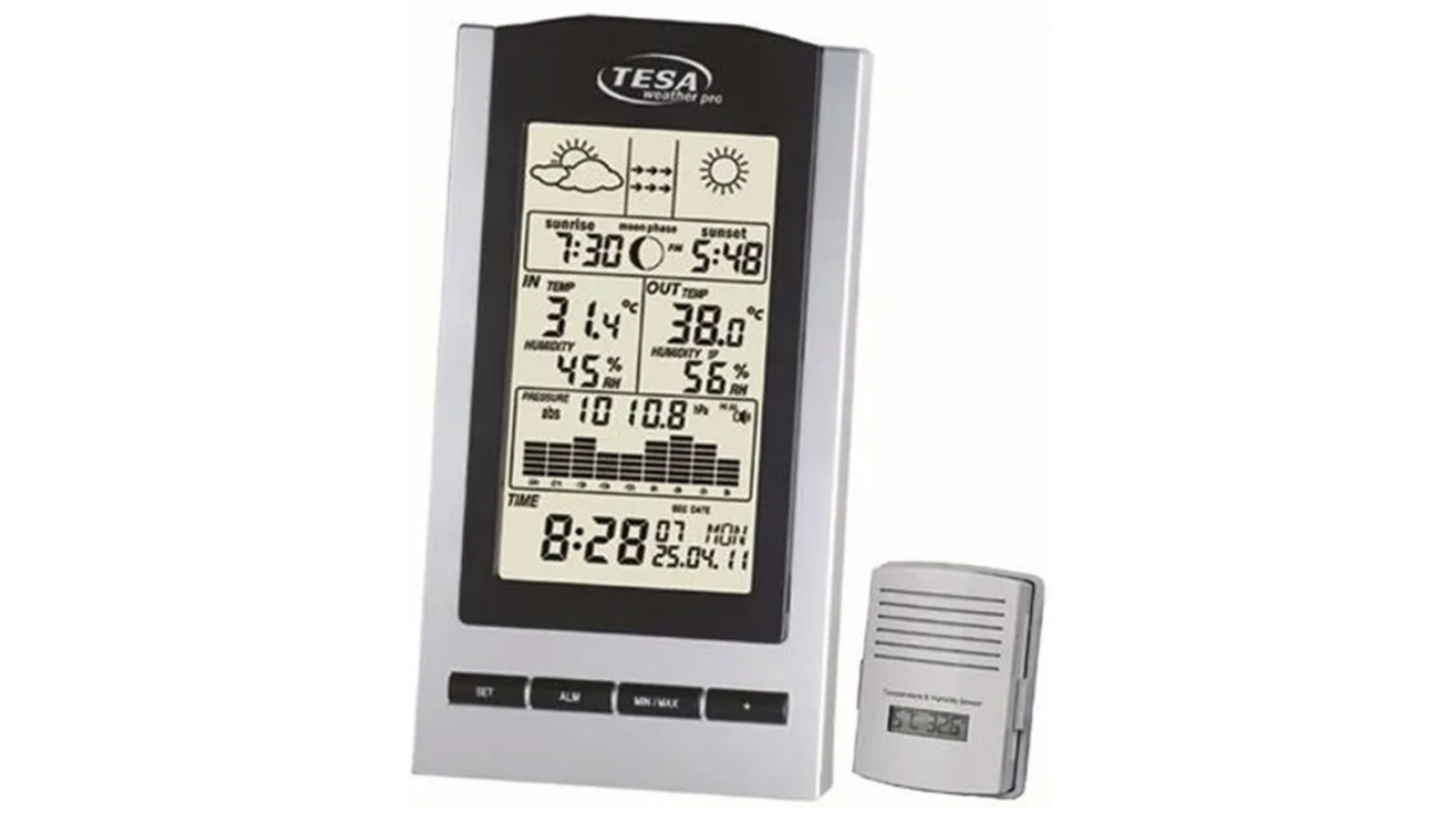 TESA Weather Pro NZ Moon Phase Weather Station