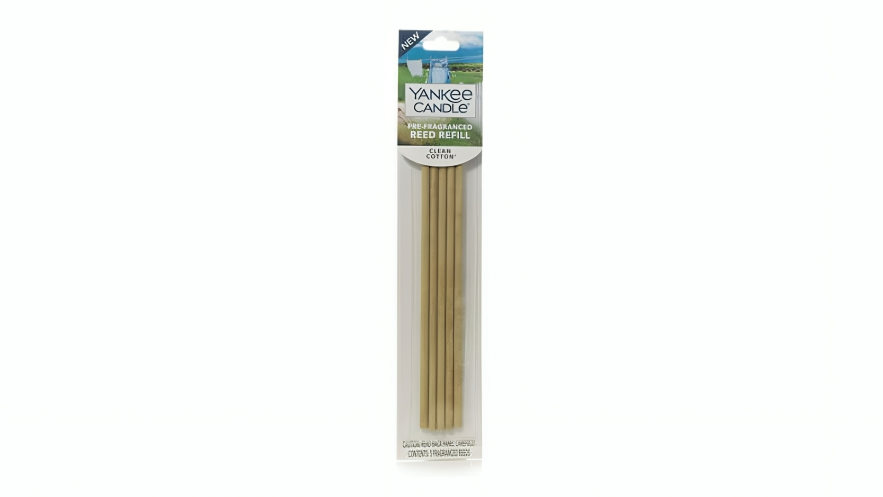 Latest Buys Yankee Candle Pre-Fragranced Reeds Refill - Clean Cotton
