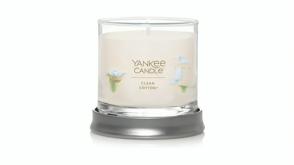 Latest Buys Yankee Candle Clean Cotton Signature Jar - Medium