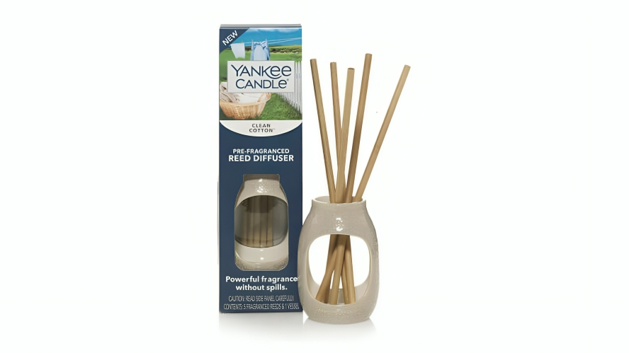 Latest Buys Yankee Candle Pre-Fragranced Reeds Kit - Clean Cotton
