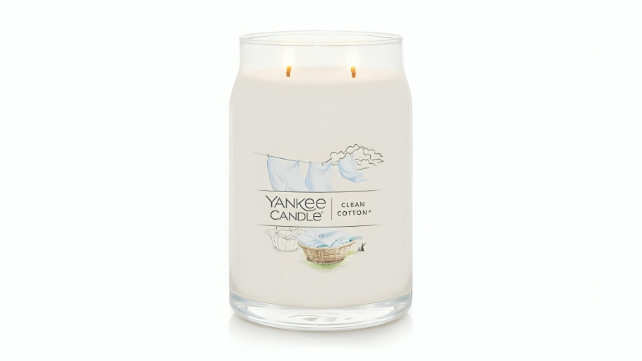 Latest Buys Yankee Candle Clean Cotton Signature Jar - Large 