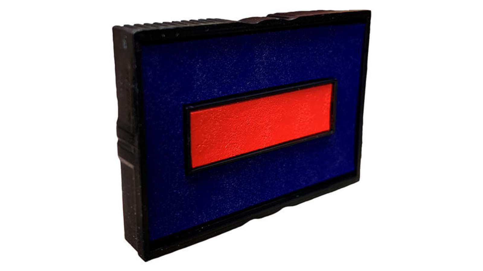 Shiny Stamp Pad Replacement Blue/Red Harvey Norman