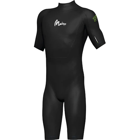 Maddog Black Mens Neoprene Springsuit Wetsuit