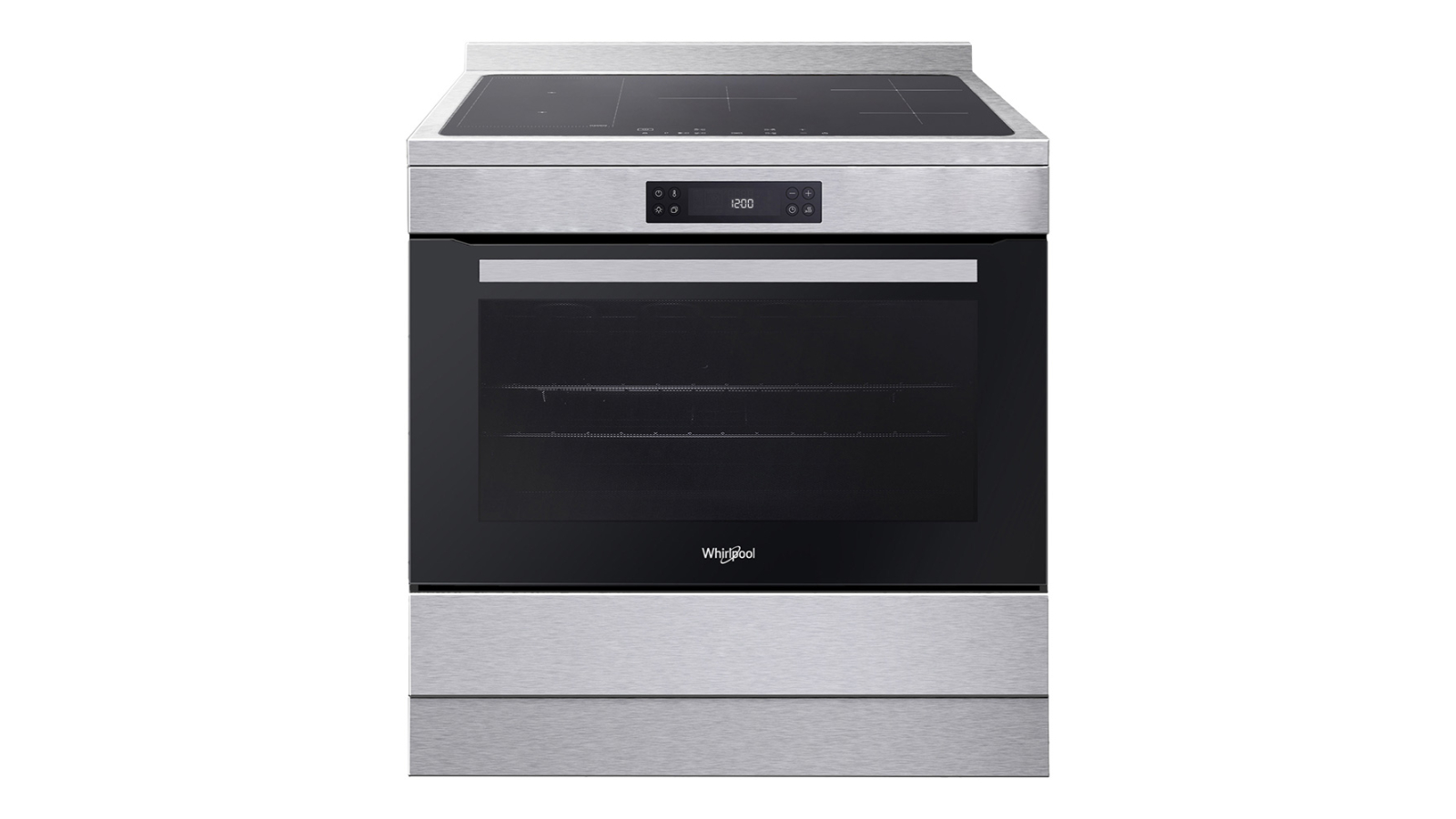 Whirlpool 90cm Induction Freestanding Range Cooker - Inox