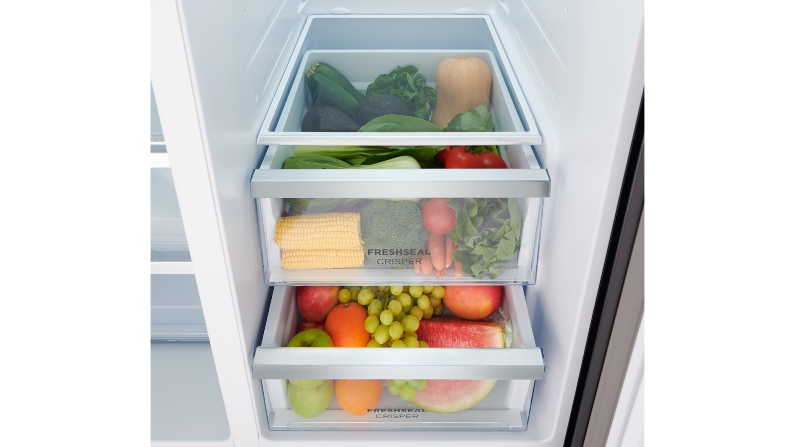 Westinghouse 624L Side By Side Fridge Silver Harvey Norman