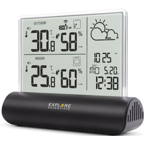 Explore Scientific WSH4501 Ultra Slim Weather Station