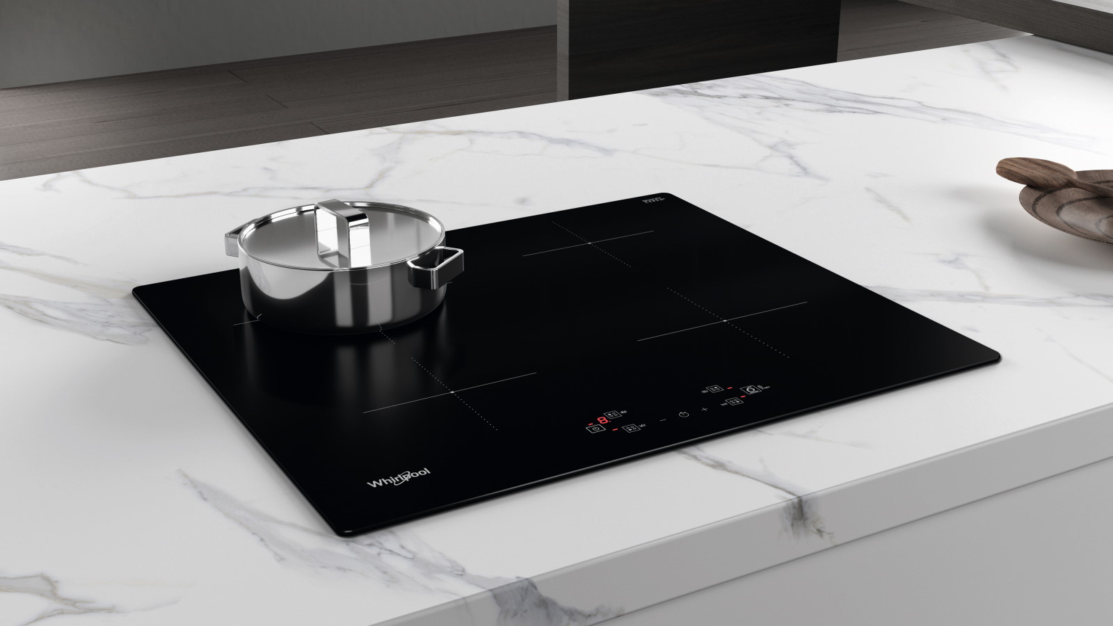Whirlpool 600mm 6th Sense 4 Zone Induction Cooktop Harvey Norman