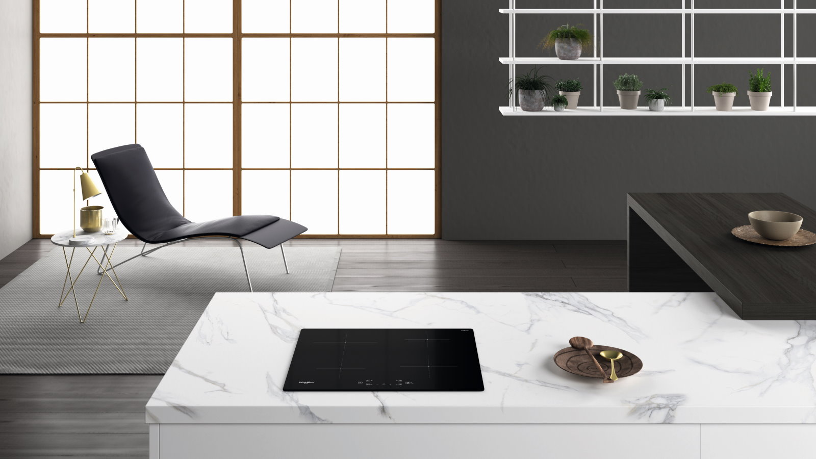 Whirlpool 600mm 6th Sense 4 Zone Induction Cooktop Harvey Norman