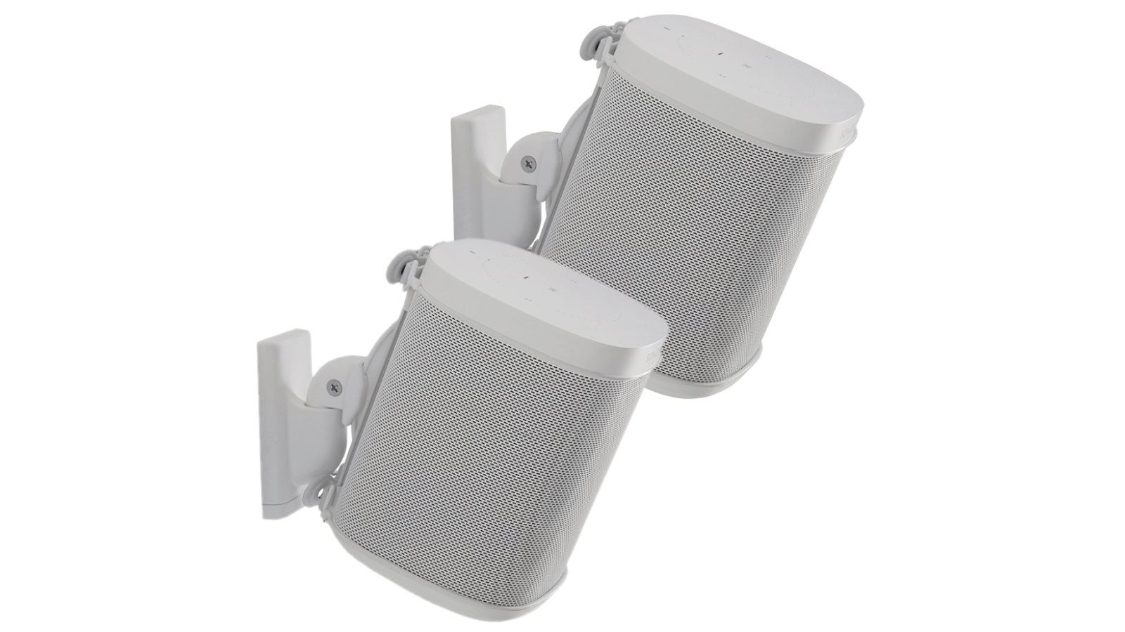 Sanus Pair of Wireless Speaker Wall Mount for Sonos ONE, PLAY:1