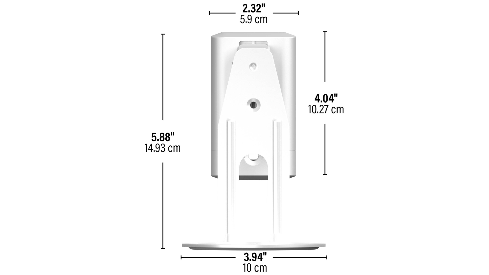Sanus Tilt & Swivel Speaker Wall Mount for Sonos Era 100 White