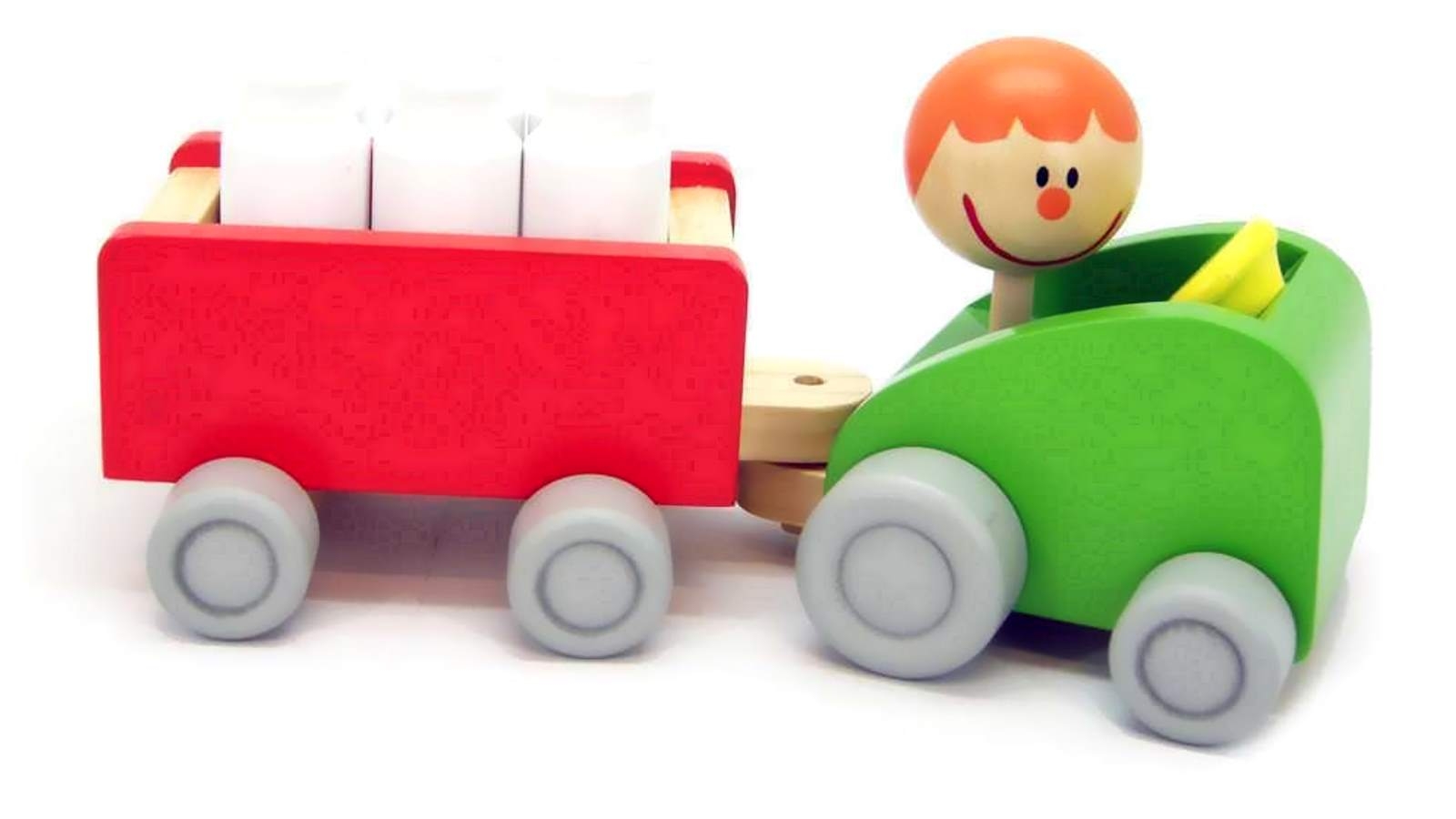 Kaper Kidz Milk Bottle Bowling Tractor