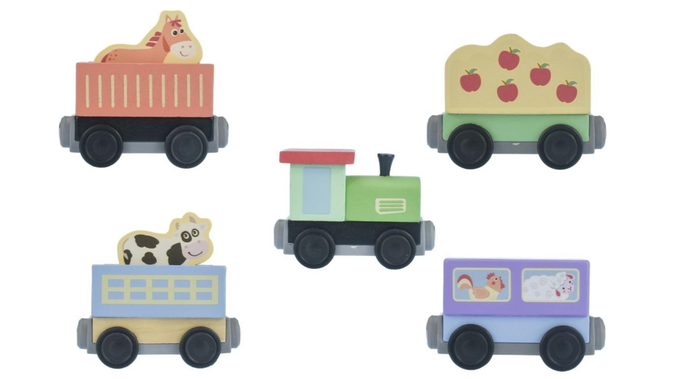 Kaper Kidz Sundae Farm Train Set