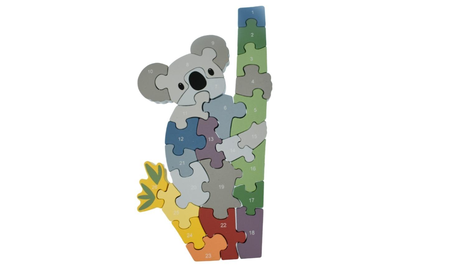 Kaper Kidz Koala A-Z Chunky Jigsaw Puzzle
