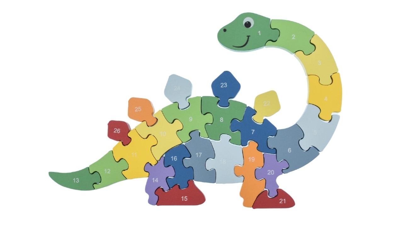 Kaper Kidz Dinosaur A-Z Chunky Jigsaw Puzzle