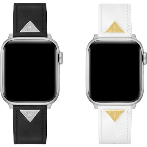 Guess Apple Watch Strap Triangle Plaque