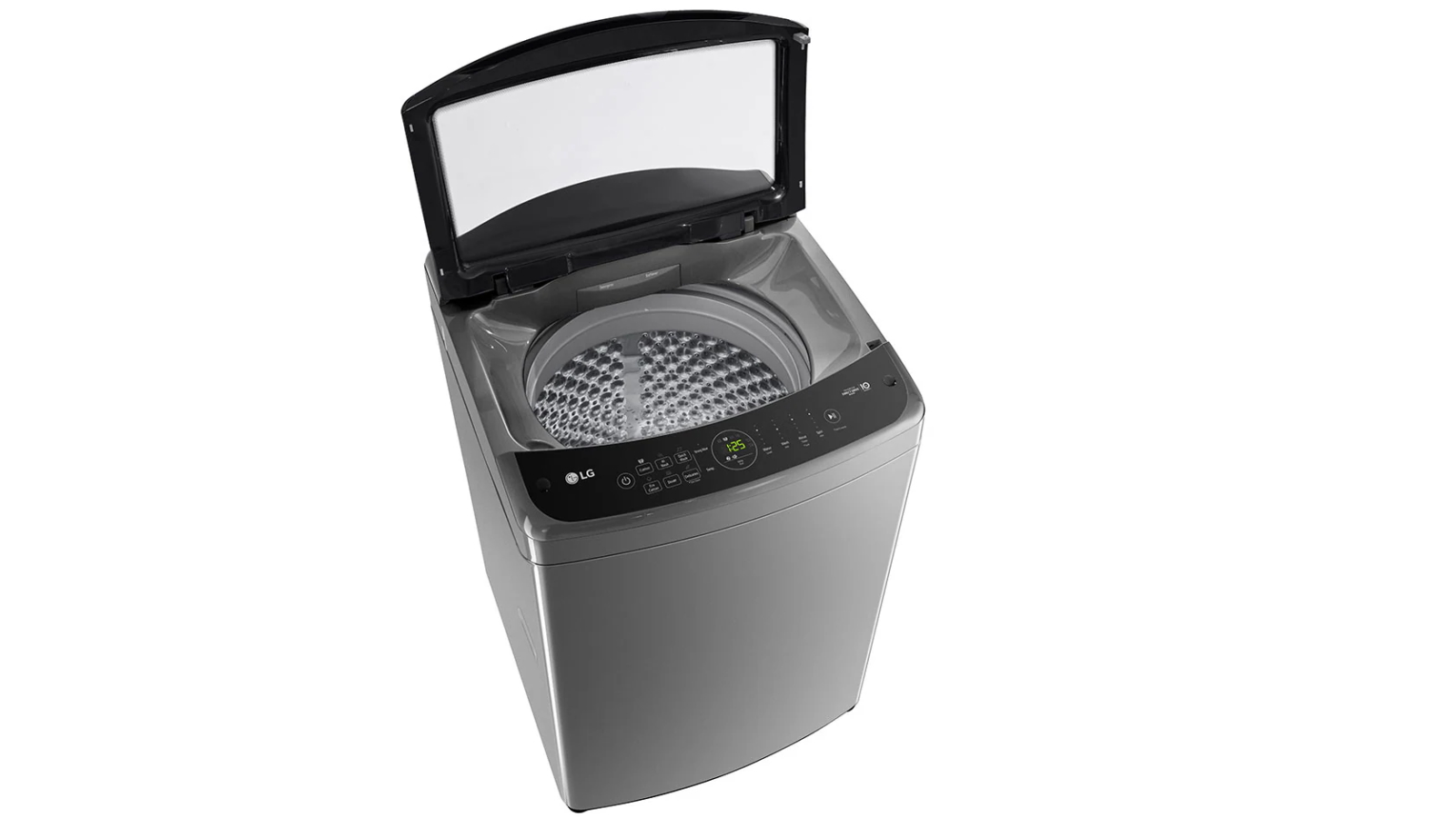 LG 9kg Top Load Washing Machine with AI DD Grey Harvey Norman