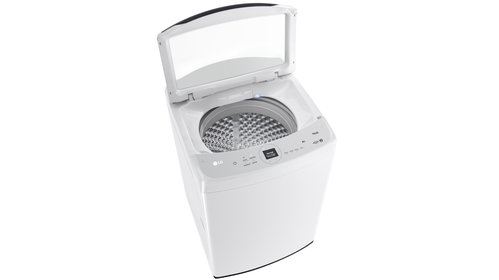 LG 14kg Top Load Washing Machine with AI DD White Harvey Norman