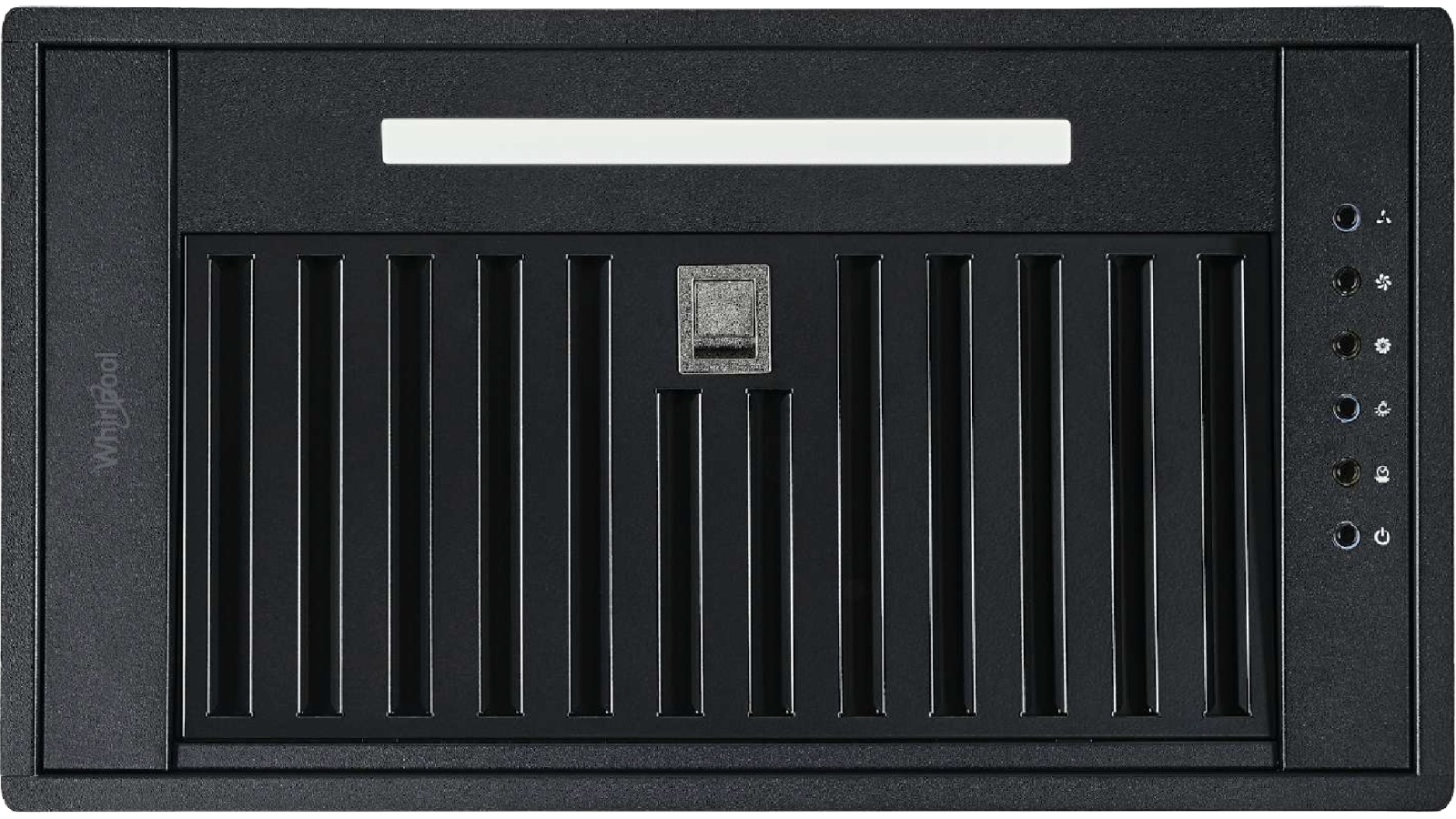 Whirlpool 52cm Baffle Filter Undermount Rangehood - Black