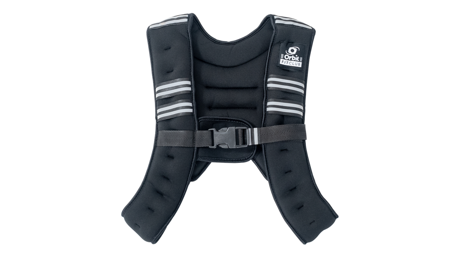 Orbit Fitness 5kg FitClub Weight Vest - Black/Silver