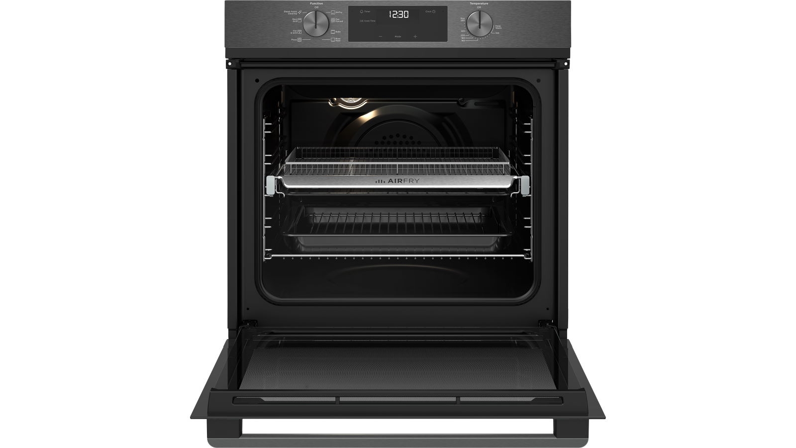 Westinghouse 600mm MultiFunction 8 Oven with Air Fry Dark Stainless