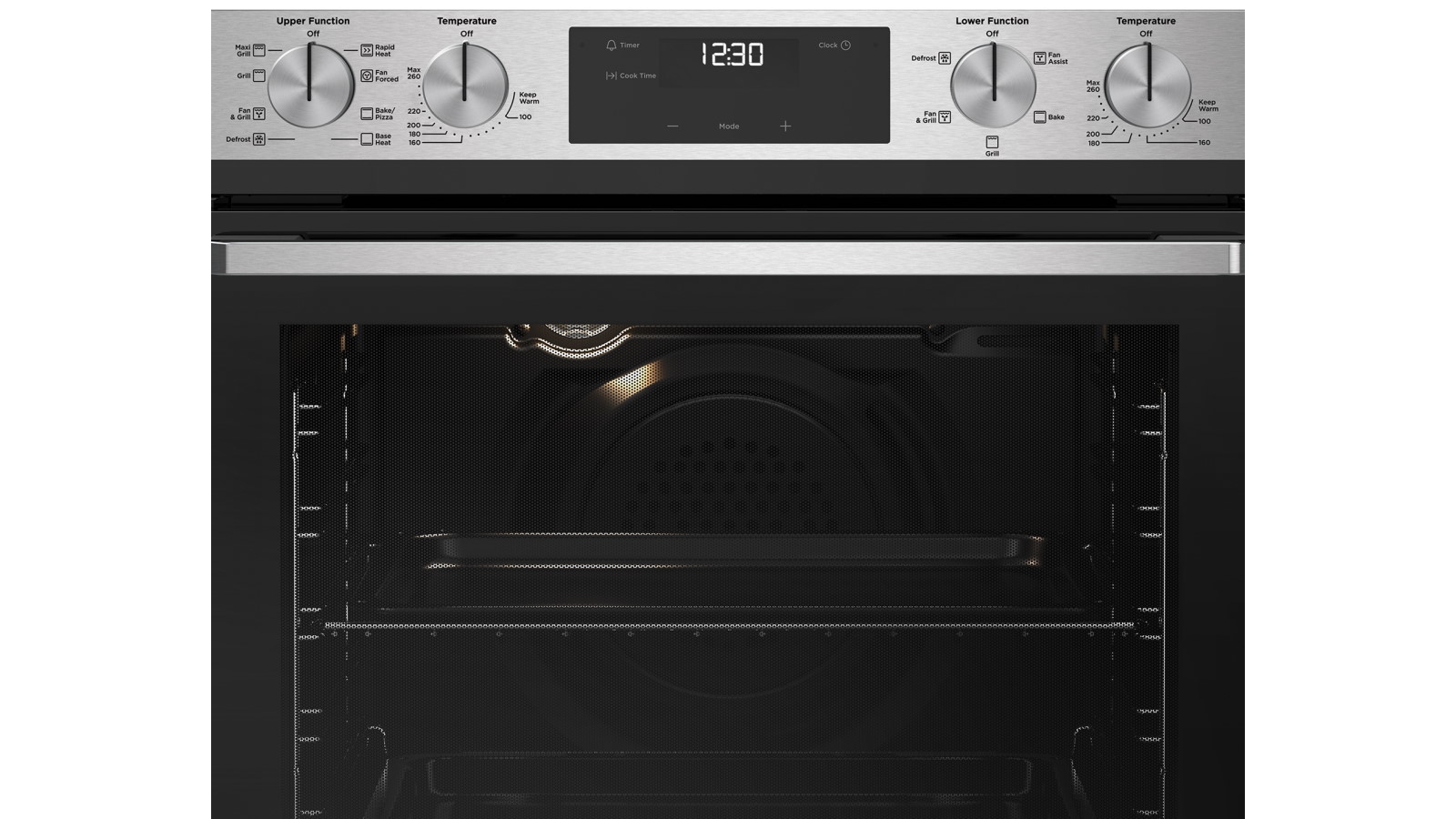 Westinghouse 600mm Multi Function 8 5 Duo Oven Stainless Steel Harvey Norman