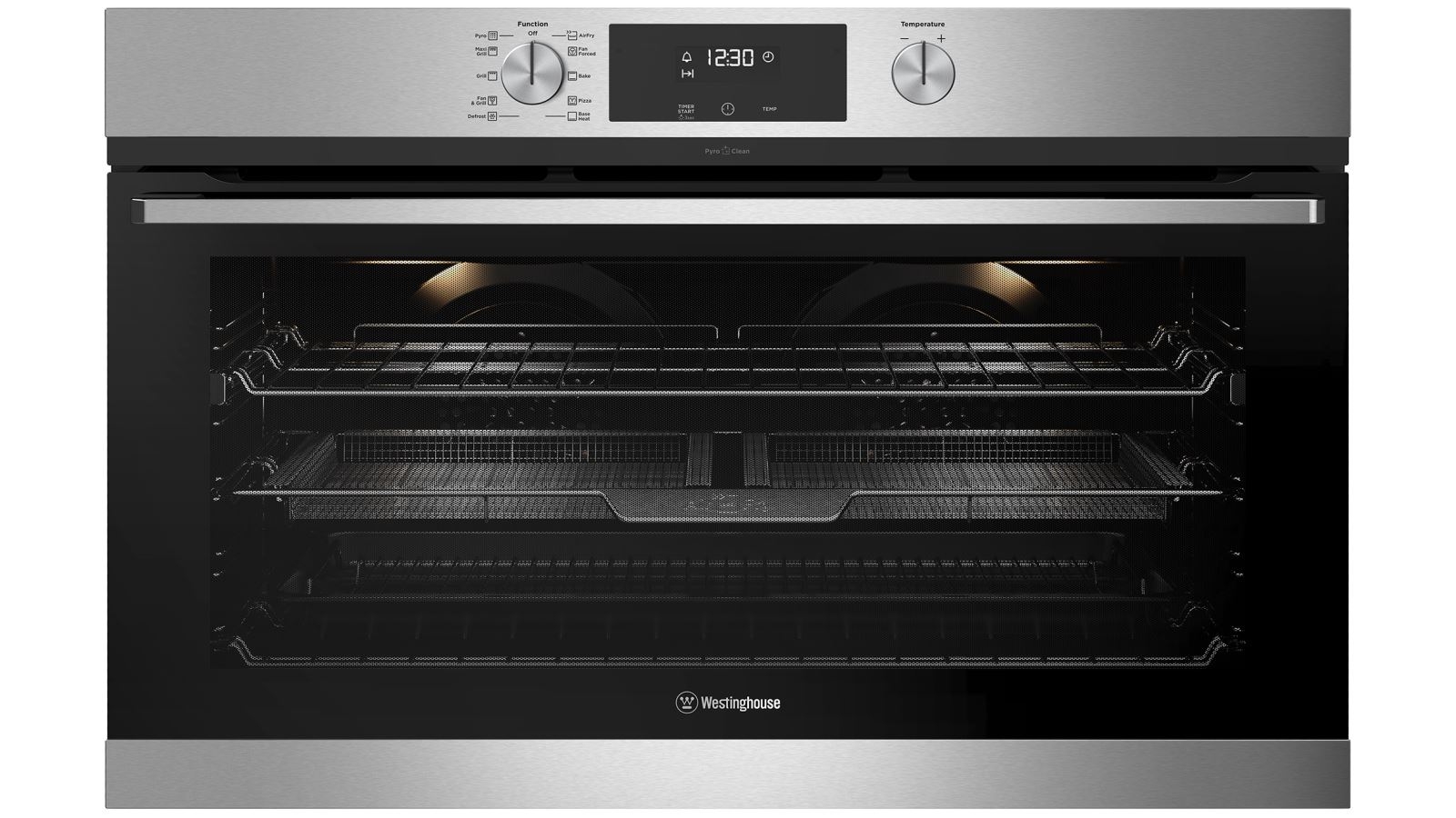 westinghouse oven pyro clean