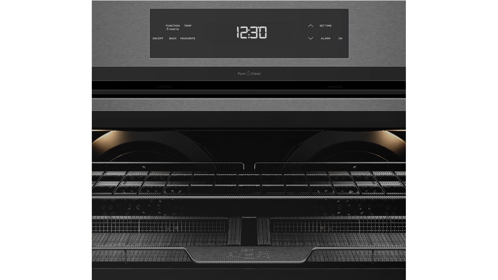 Westinghouse 900mm Dark Stainless Steel Pyrolytic Oven with AirFry
