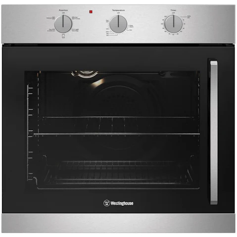 Westinghouse 600mm Multi-Function 5 Oven with Side Opening Door - Stainless Steel