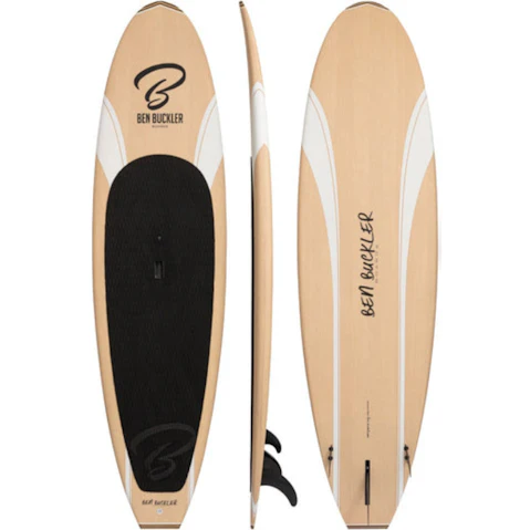Ben Buckler Boards Woody II White Paddle Board (No Accessories)