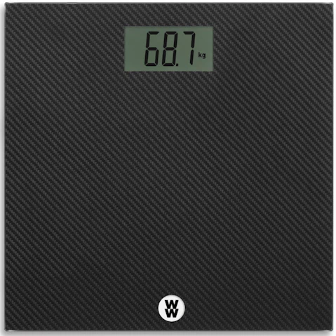 WW Slimline Carbon Fibre Body Weight Scale