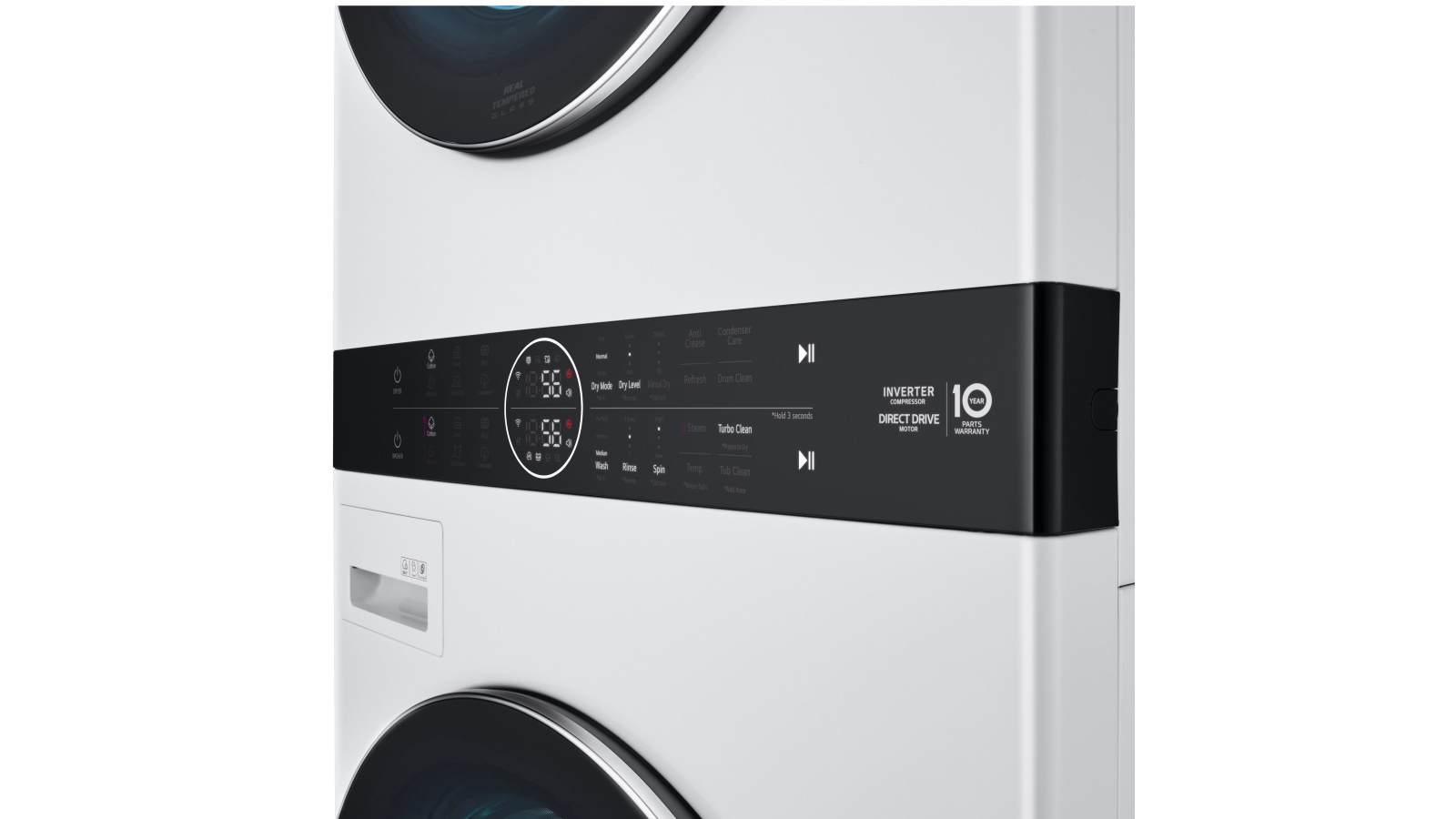 LG WashTower Single Unit Front Load Washer & Electric Dryer Combo