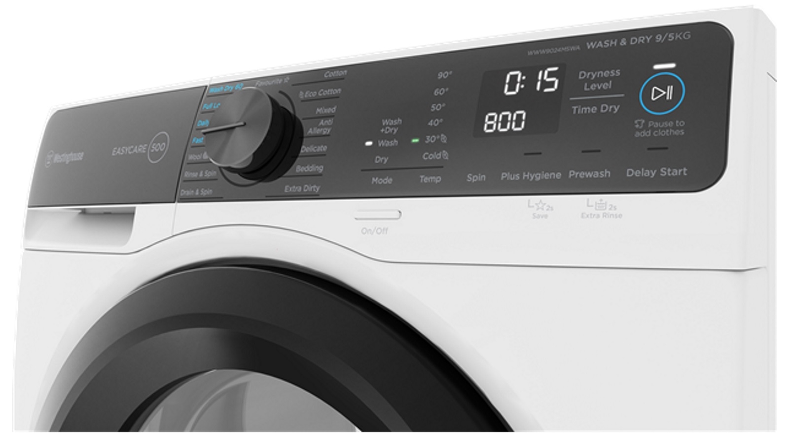 Westinghouse washer dryer combo outlet
