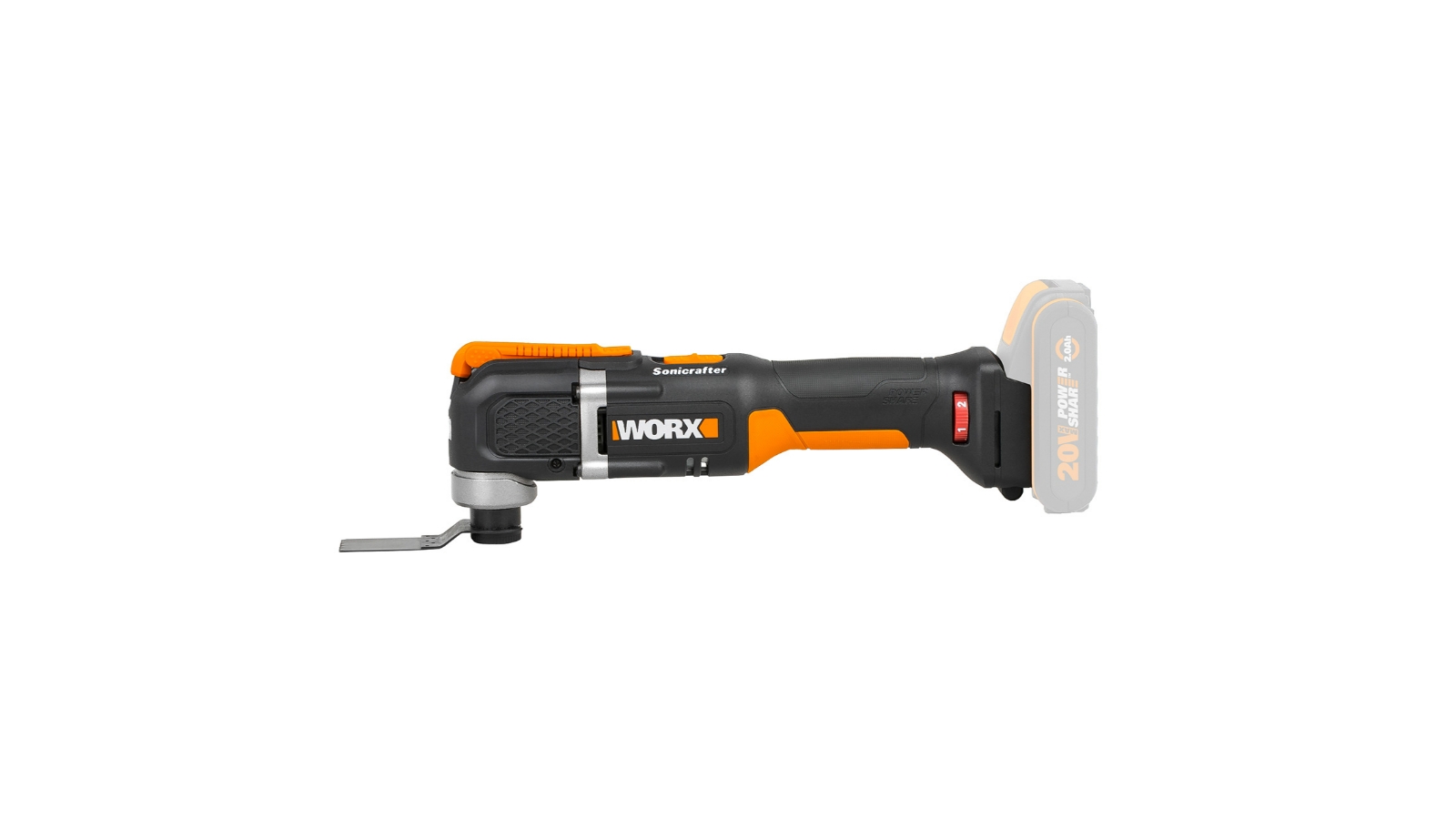 WORX 20V Cordless Soni Crafter Oscillating Multi Tool Skin WX696.9 Harvey Norman