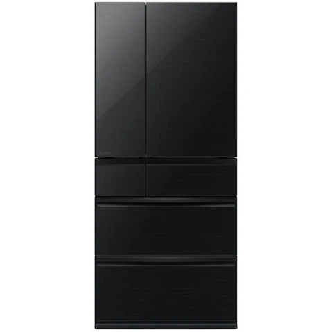 Mitsubishi Electric 700L Multi-Drawer French Door Fridge - Diamond Black