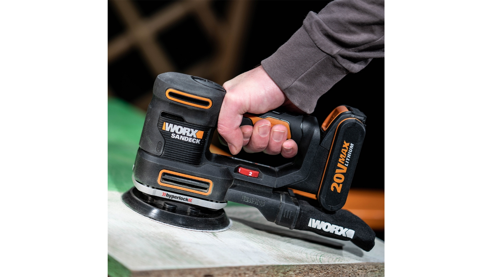 Worx cordless sander discount