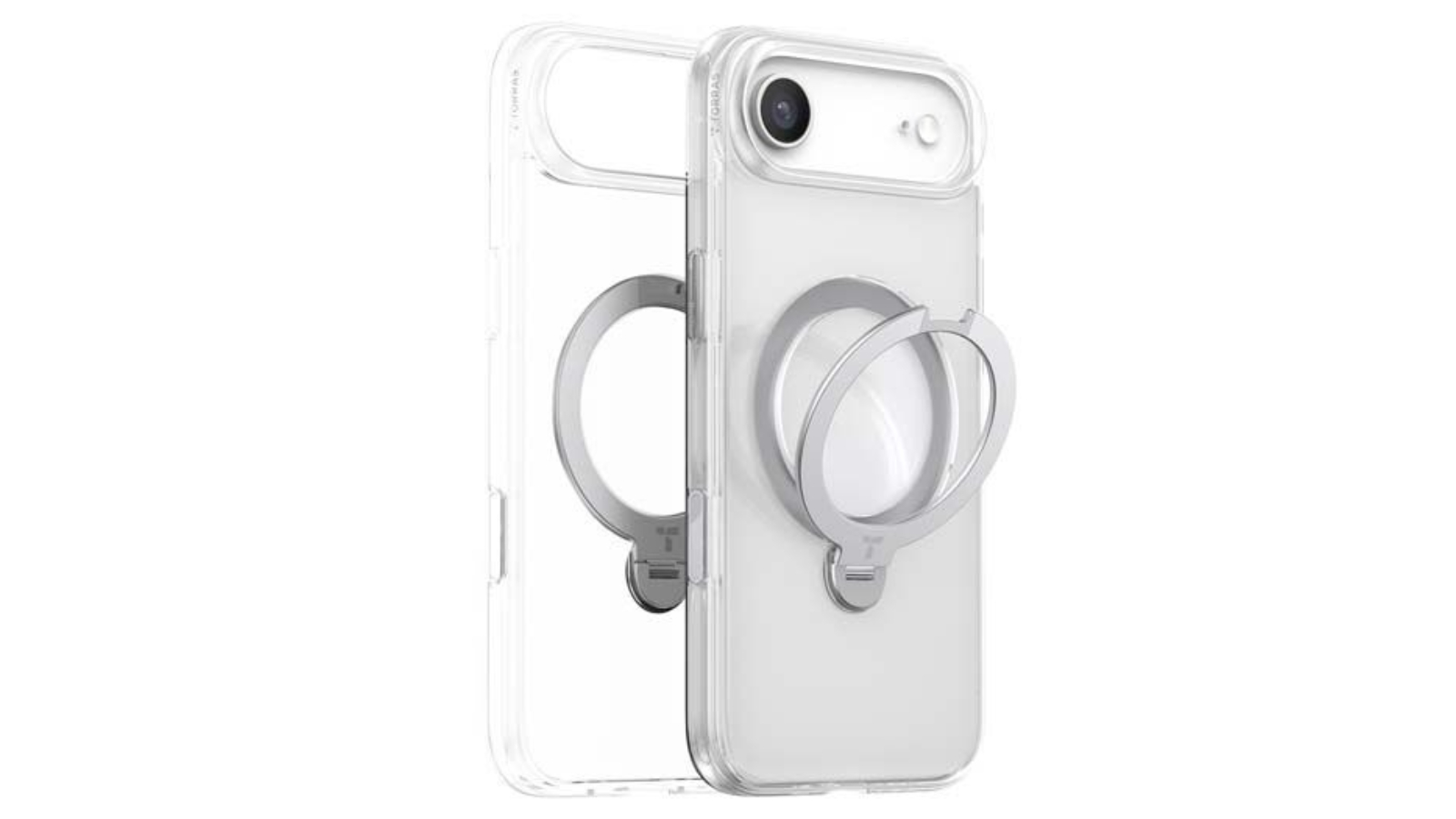 Torras Ostand Spin CMF MagSafe Case for iPhone 17 Air - Clear