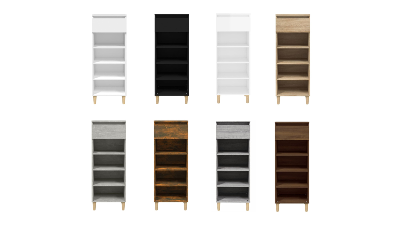 vidaXL 40 x 36 x 105cm Shoe Cabinet