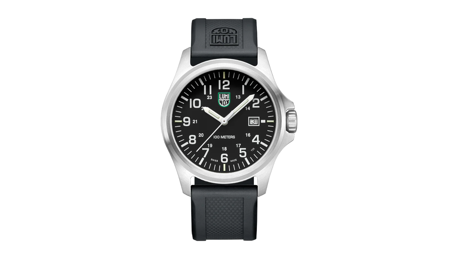 Luminox G 4.3cm Patagonia Steel Watch - Black/Silver