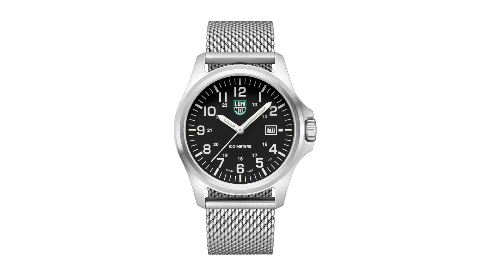 Luminox G 4.3cm Patagonia Steel Watch - Silver