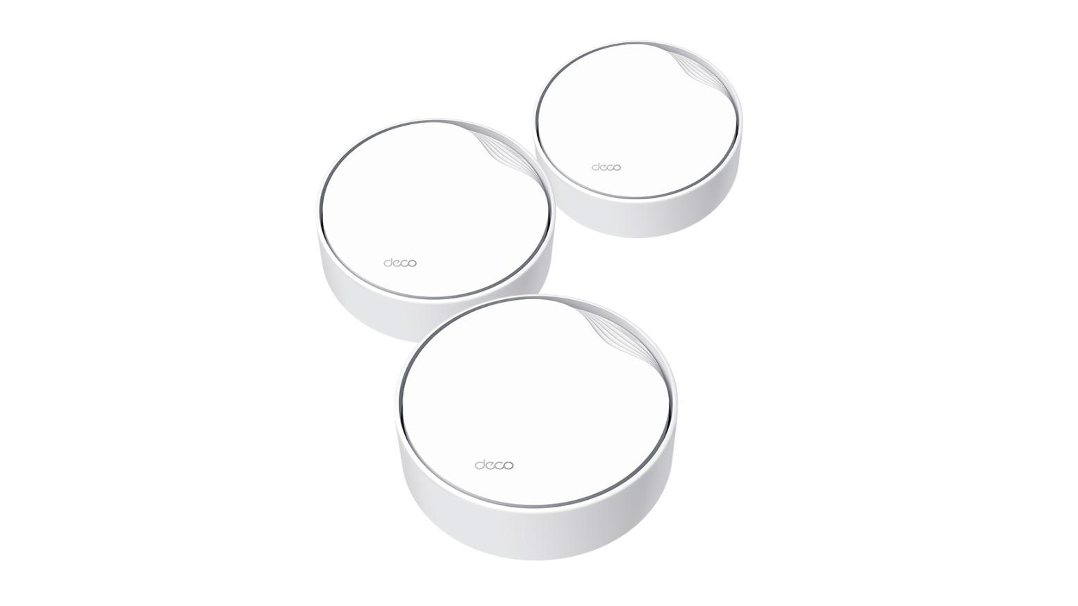 TP-Link Pack of 3 Deco AX3000 Whole Home Mesh Wi-Fi 6 System with PoE