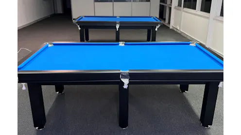 Ksports Pub Size Pool Table 8FT Net Snooker Billiard Table 2.5cm Table ...