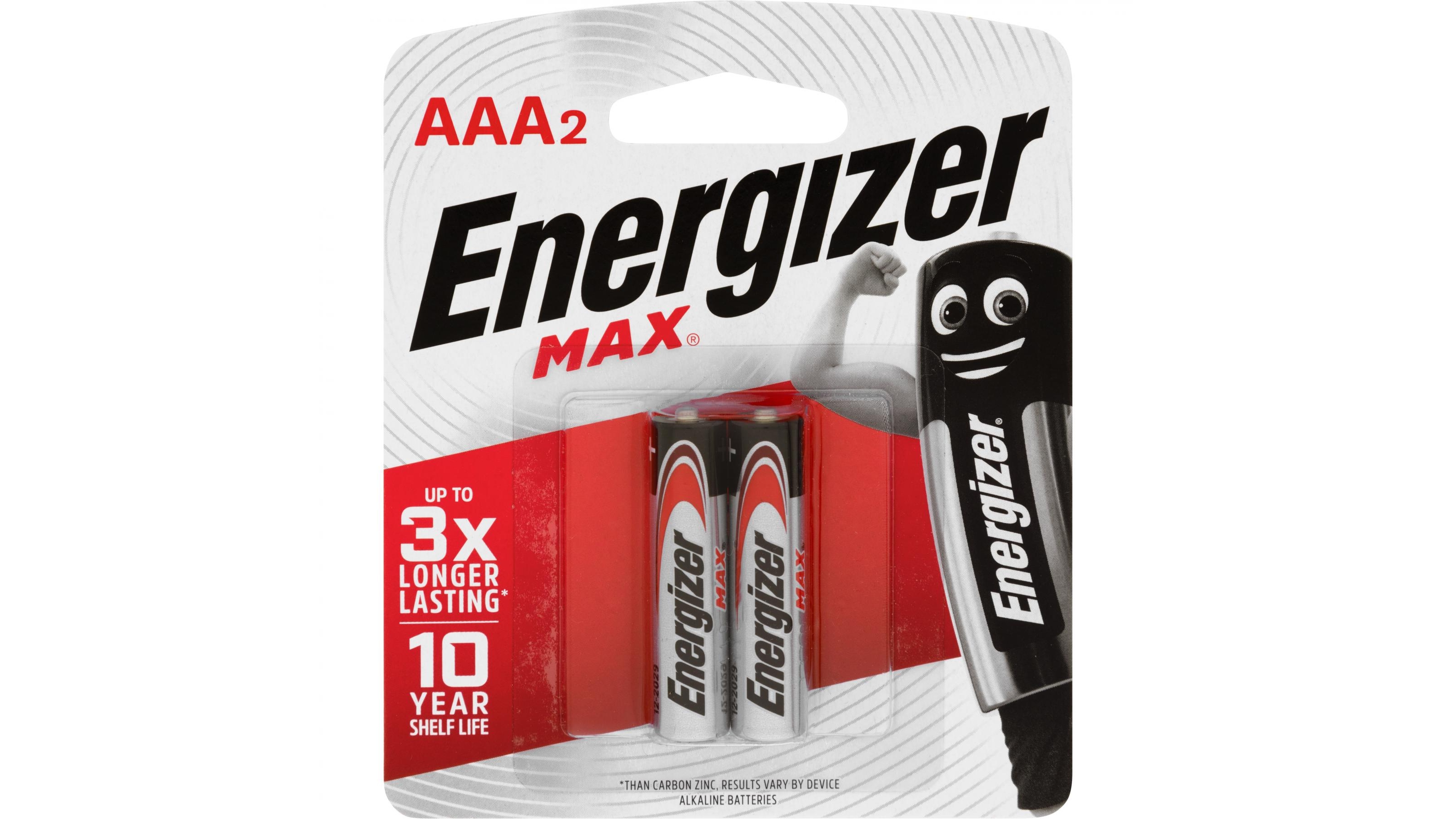Energizer Advanced AAA Batteries - 2 Pack