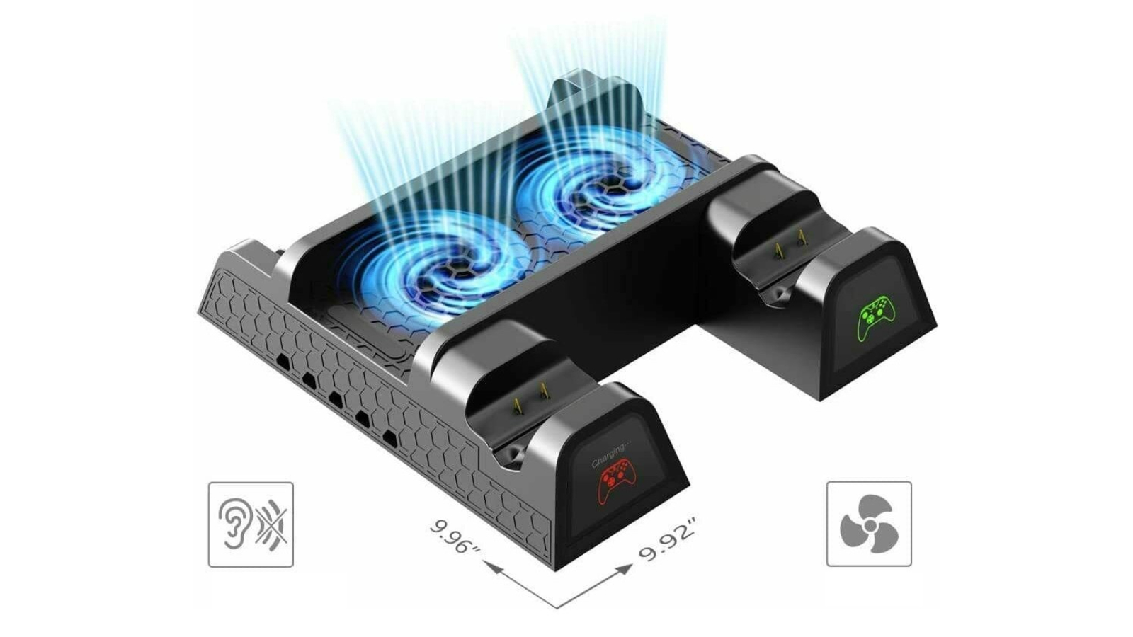 BatteryMate XBox One Vertical Charger Stand with Cooling Fan