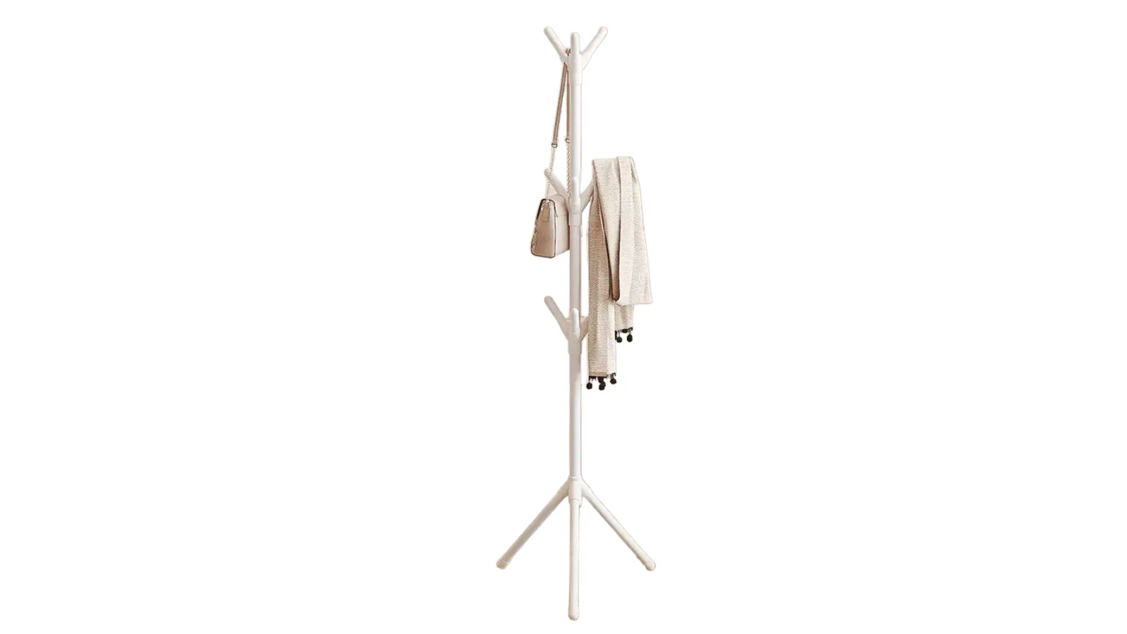 NNETM Effortless Elegance Minimalist Assembly Floor Coat Rack