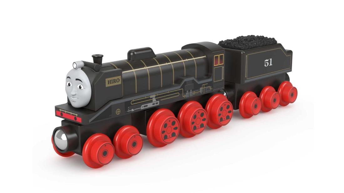 Thomas and Friends Wooden Railway Hiro Train Engine and Coal Car ...