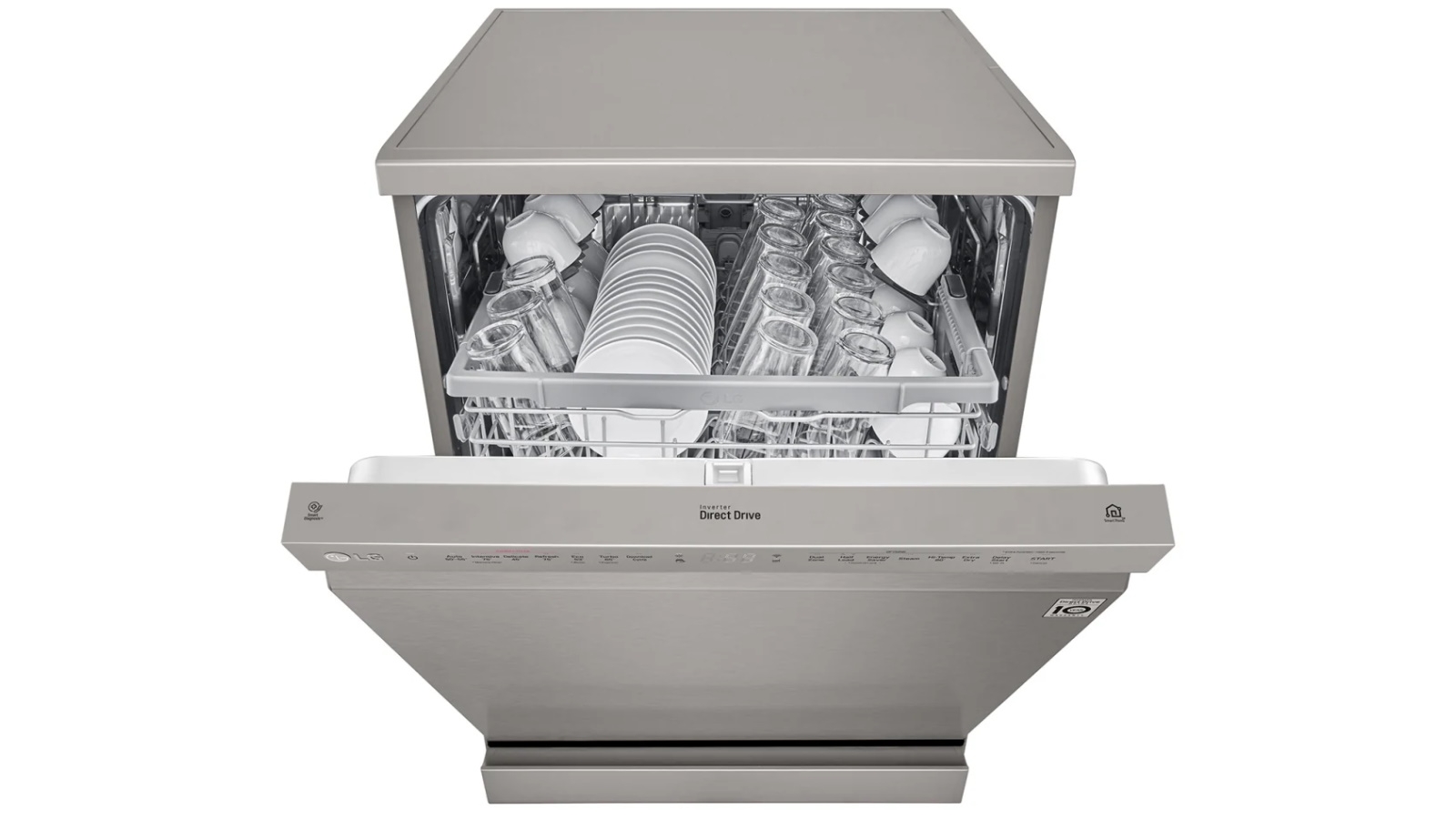 LG 14 Place QuadWash Freestanding Dishwasher with TrueSteam Stainless