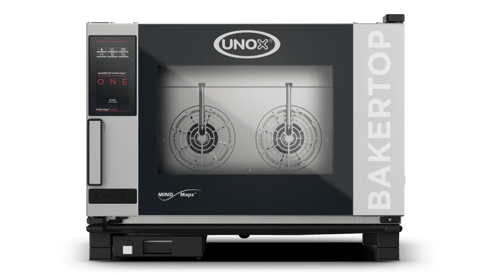 UNOX Bakertop Mind.Maps 4-Tray Left Hand Door Combi Oven