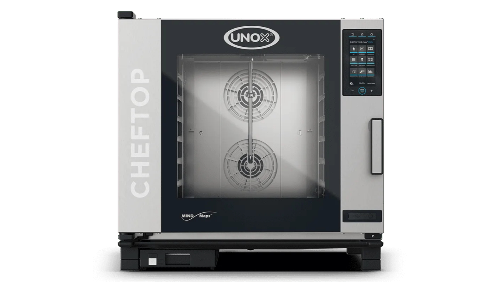 UNOX Cheftop Mind.Maps GN 2/1 6 Tray Right Hand/Combi Oven Steamer